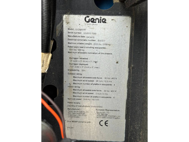 Genie GS 2668 RT
